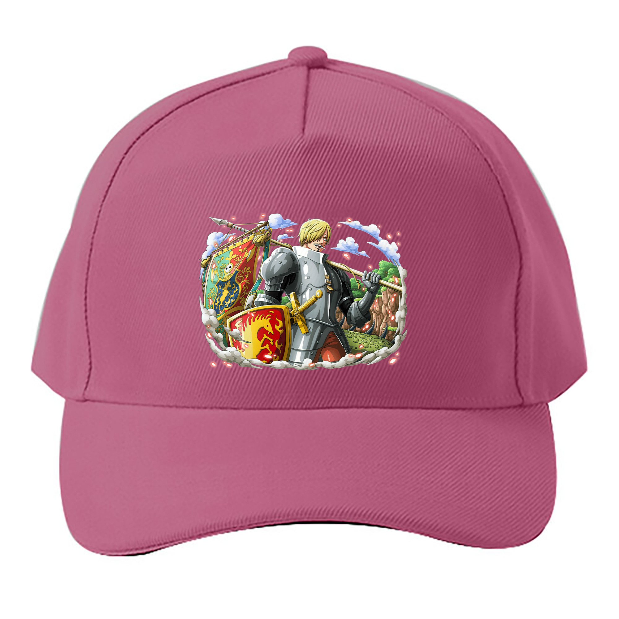 （画像用） ワンピース サンジ ONE PIECE Sanji ベースボールキャップ 綿100％ 男女兼用 帽子 スポーツ